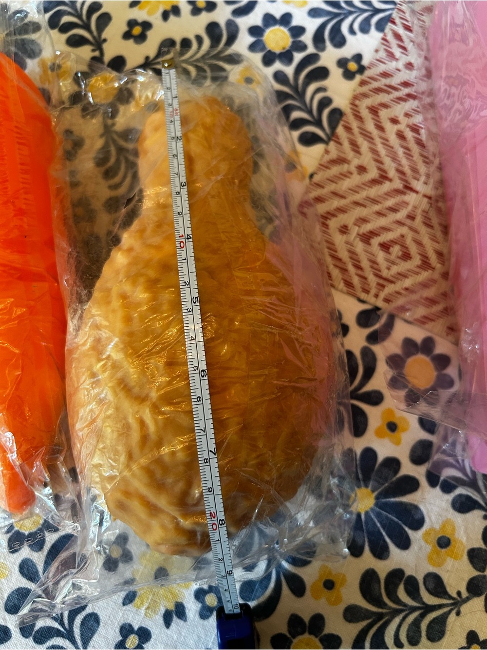 Jumbo Slow Rising Squishy Carrot & Pineapple Stress Relief Sensory Set - Picture 4 of 4